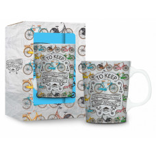 CANECA PORCELANA 280ML - BIKE